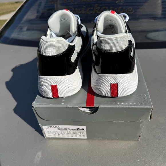Prada Americas Cup Sneakers Size 9.5 Men 44 - Picture 4 of 9